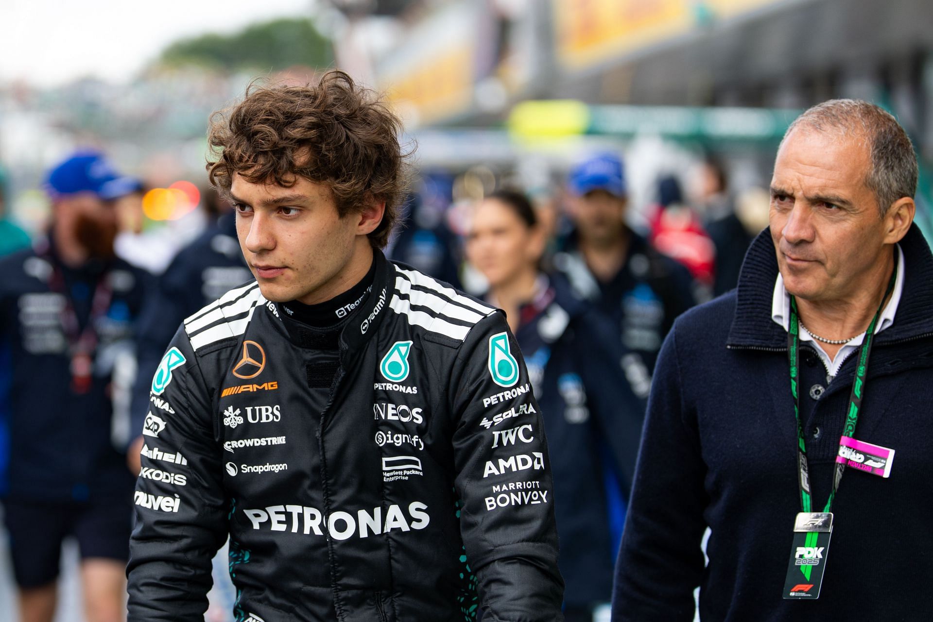 Kimi Antonelli at the British Grand Prix - Source: Getty